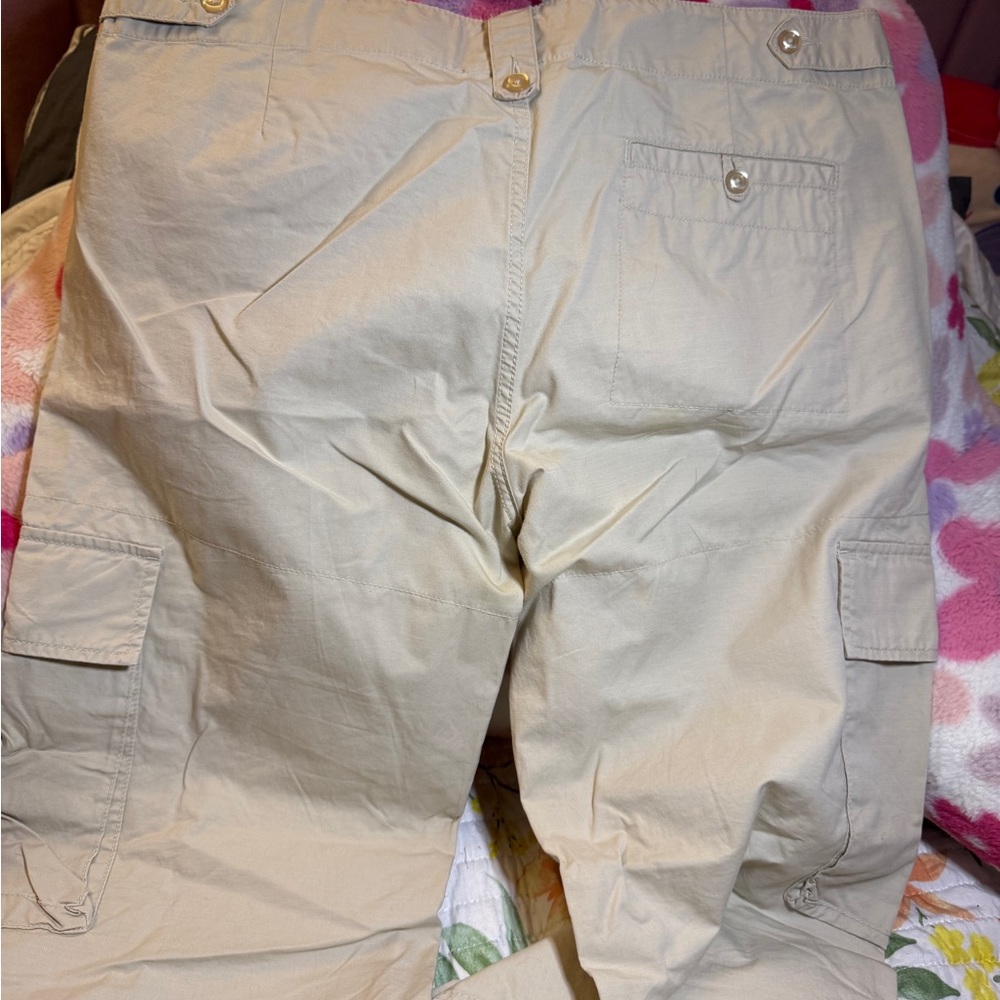 Wet Seal Light Tan Drawstring Pants